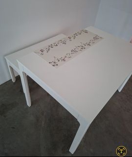 Ikea Ekedalen Extendable Table 120/180x80 cm, Furniture & Home