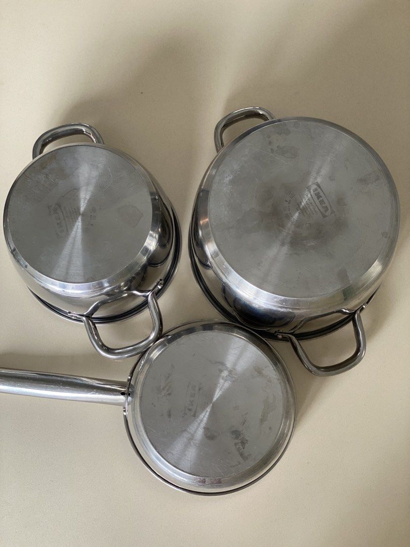 IKEA Stainless Steel Cookware Set451956677228646402