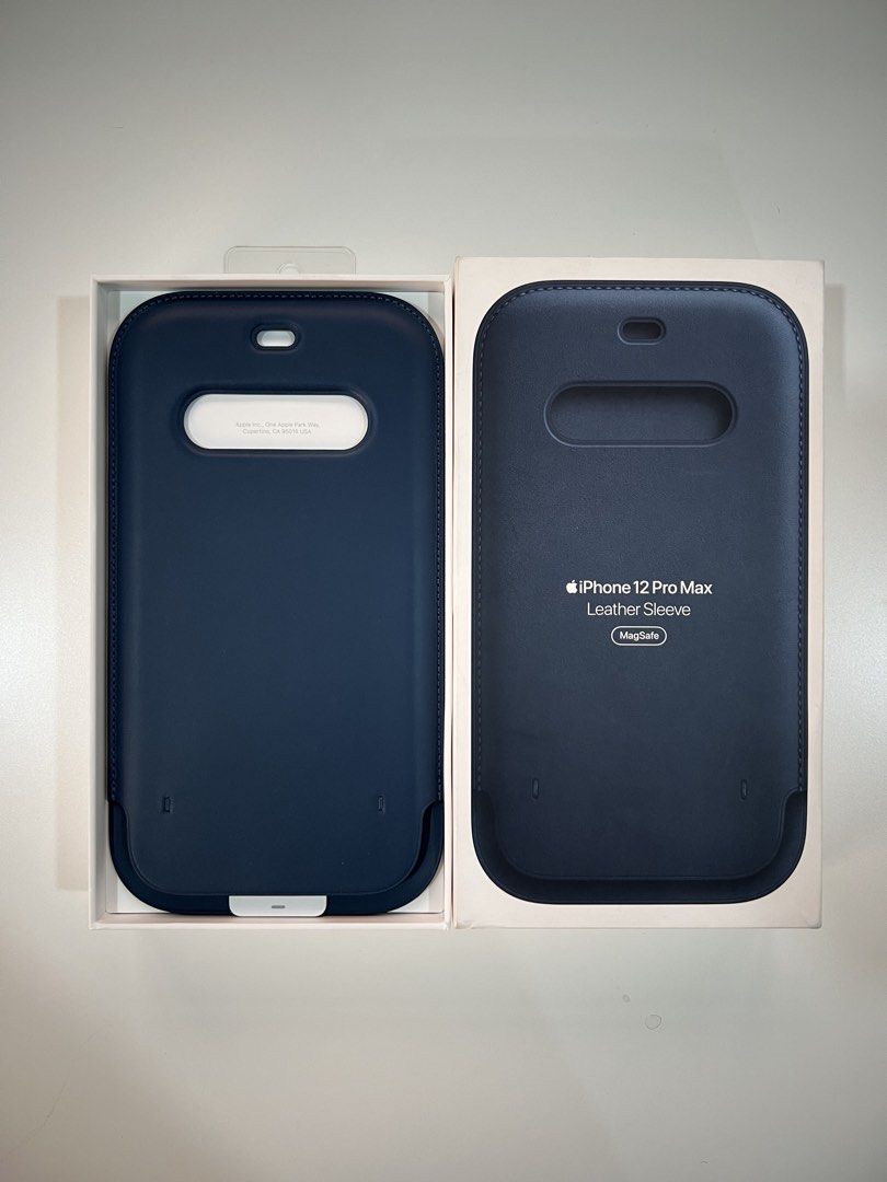 iPhone 12 Pro Max Leather Sleeve (MagSafe) (Category: Cases & Sleeves) located in Manila. Submitted by sellingelly (Listing ID 1437578801, Image 1). Description: .