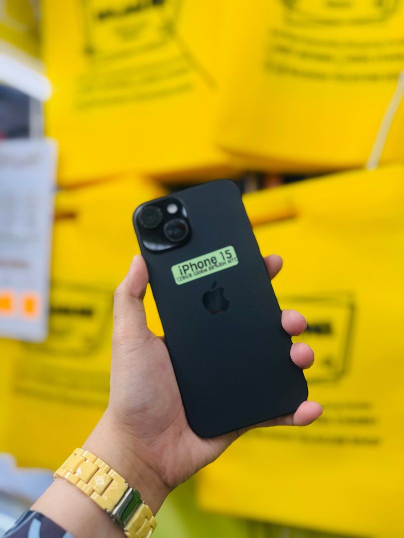 IpHone 15 128GB Globelocked 88BH NTC approved no issues (Category: iPhone 15 Series) located in San Juan City. Submitted by najihahtelecomshop2018 (Listing ID 1437564755, Image 1). Description: Legit Store | Original unit FOR SALE | TRADE / SWAP ▫️INSTALLMENT thru: 🔸Credit Card (straight / installment) 🔸Ggives / Gcredit + 6% interest 🔸Spay Later + 6% interest (RFS: Buy and Sell any kinds of Gadgets) Description: iPhone 15 128GB ( other GB are 