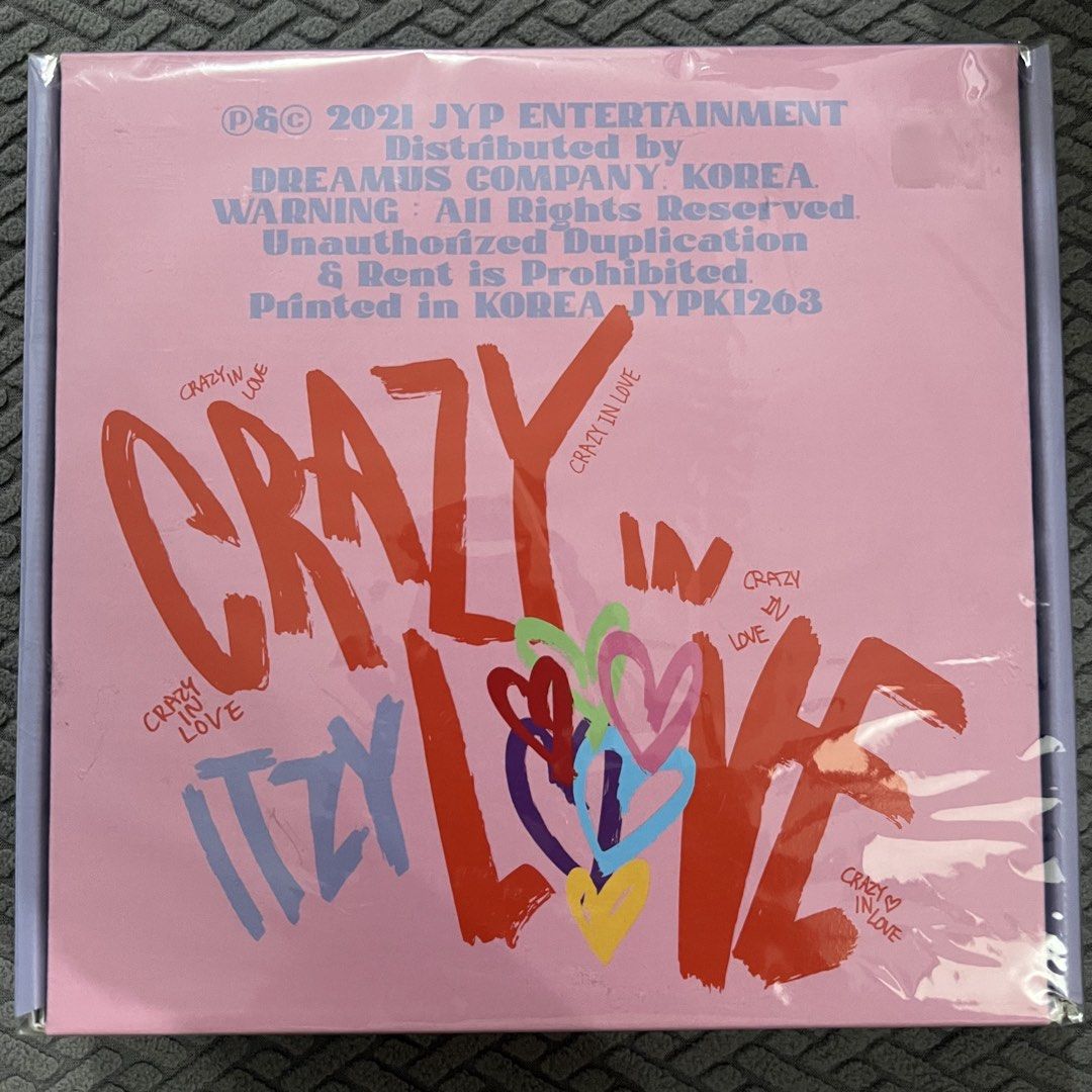 ITZY - Crazy In Love (SEALED) (Category: CDs & DVDs) located in Caloocan City. Submitted by thelittlejewelcase (Listing ID 1437573698, Image 1). Description: .