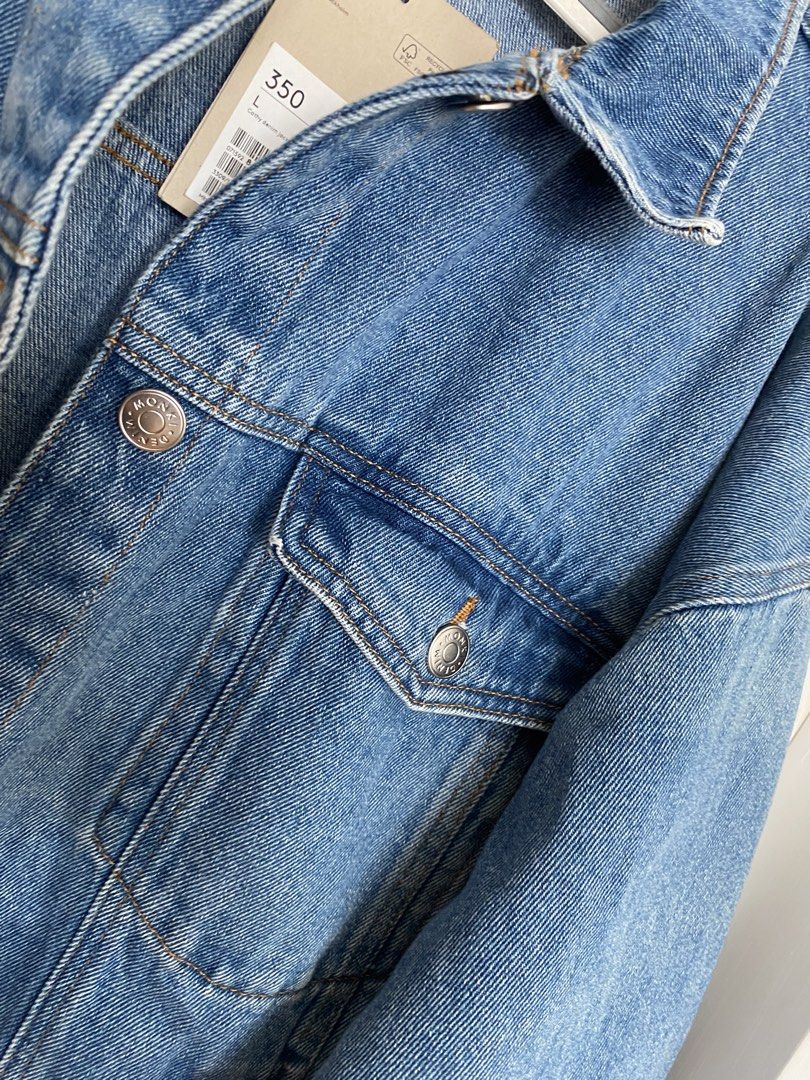 Jacket denim （分類：外套及戶外衣服）位於 Hong Kong。 由 pienagi 提交（商品編號 1437428131，圖片 5）。簡介： Jordan station meet up Sf can do also Alipay payment。