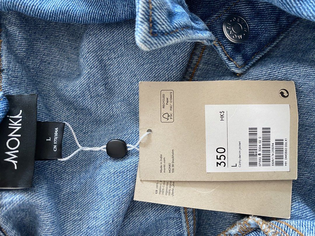 Jacket denim （分類：外套及戶外衣服）位於 Hong Kong。 由 pienagi 提交（商品編號 1437428131，圖片 8）。簡介： Jordan station meet up Sf can do also Alipay payment。