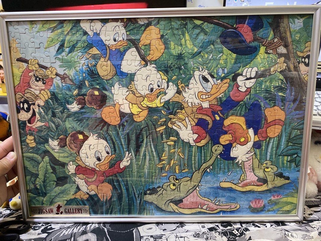 Jigsaw Gallery Disney Donald Duck Puzzle (Category: Board Games & Puzzles) located in Imus. Submitted by mnmv23 (Listing ID 1437567681, Image 1). Description: Best to buy a new frame and replace this or just bear with it since issues are not visible.