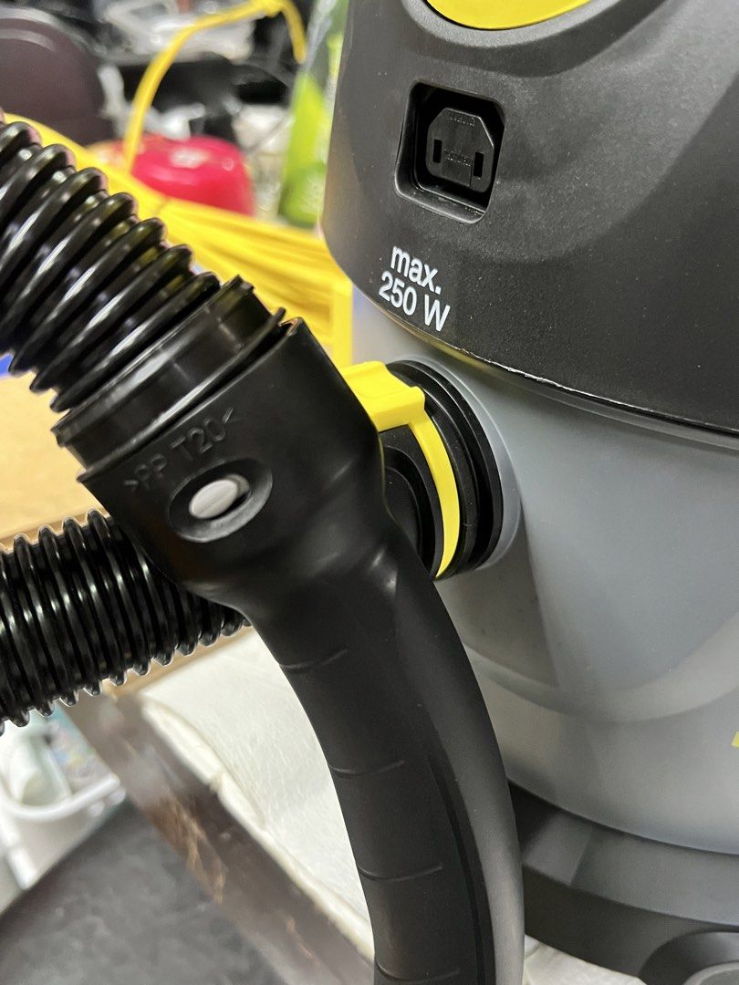 Karcher Professional Vacuum Cleaner T15/1 Working Condition (Category: Vacuum Cleaner & Housekeeping) located in Pasay City. Submitted by meostore (Listing ID 1437463799, Image 3). Description: KARCHER Professional Dry Vacuum Cleaner T 15/1 -Input rating: 220-240V / 50-60Hz -Series model: T 15/1 -Features: Flexible cable; Integrated accessory storage; Operation using foot switch; Main filter basket NOTE: Please expect dusted portions. Actual phot