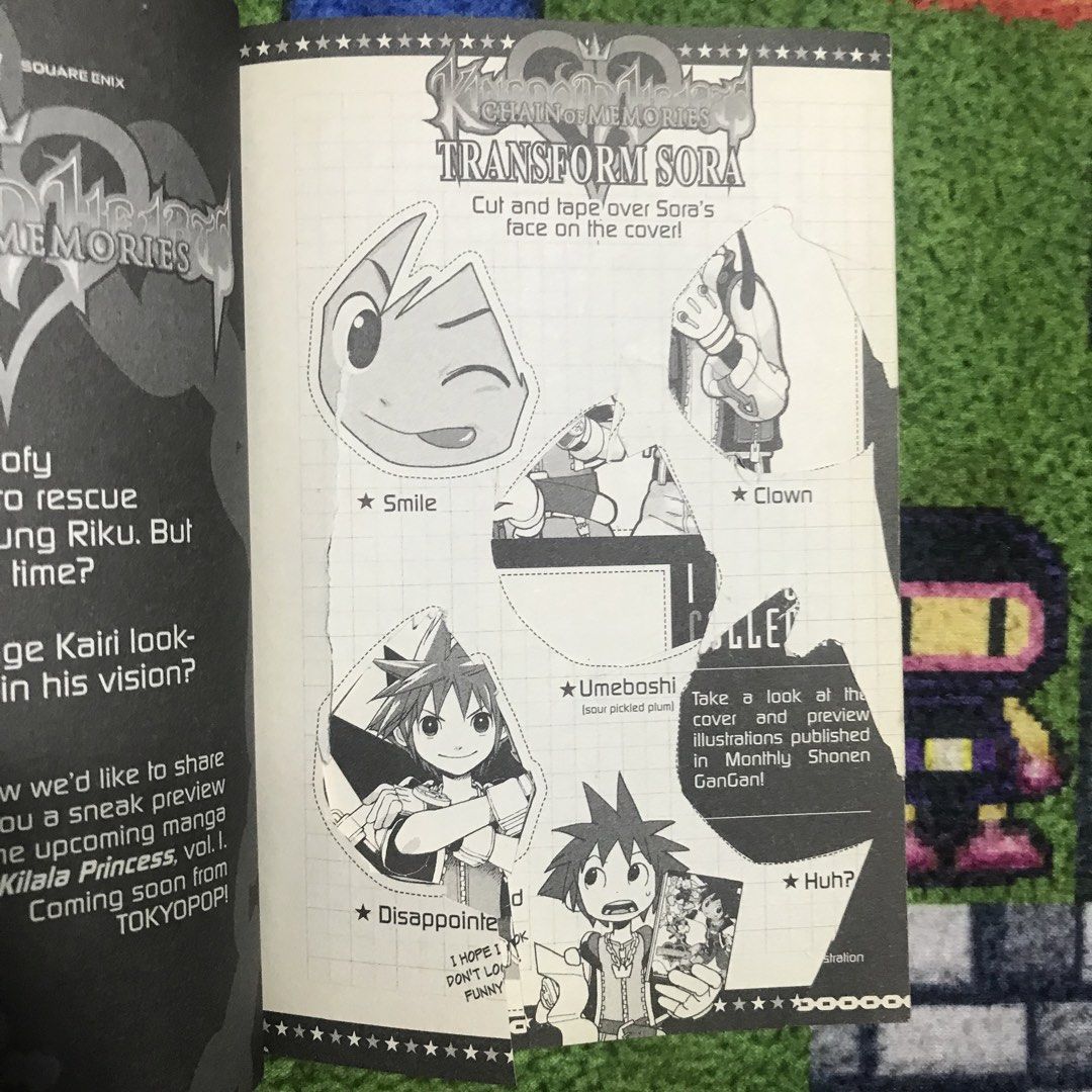 Kingdom Hearts: Chain of Memories Manga Volume 1 (Category: Comics & Manga) located in Rizal. Submitted by philmark89 (Listing ID 1437579909, Image 3). Description: - Kingdom Hearts: Chain of Memories manga volume 1 First print - Published by Tokyopop - One page has been cutoff (see on photo) Note: Please message me first before decide to purchase..