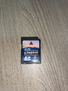 Kingston 4GB SDHC SD Memory Card458898925044387840