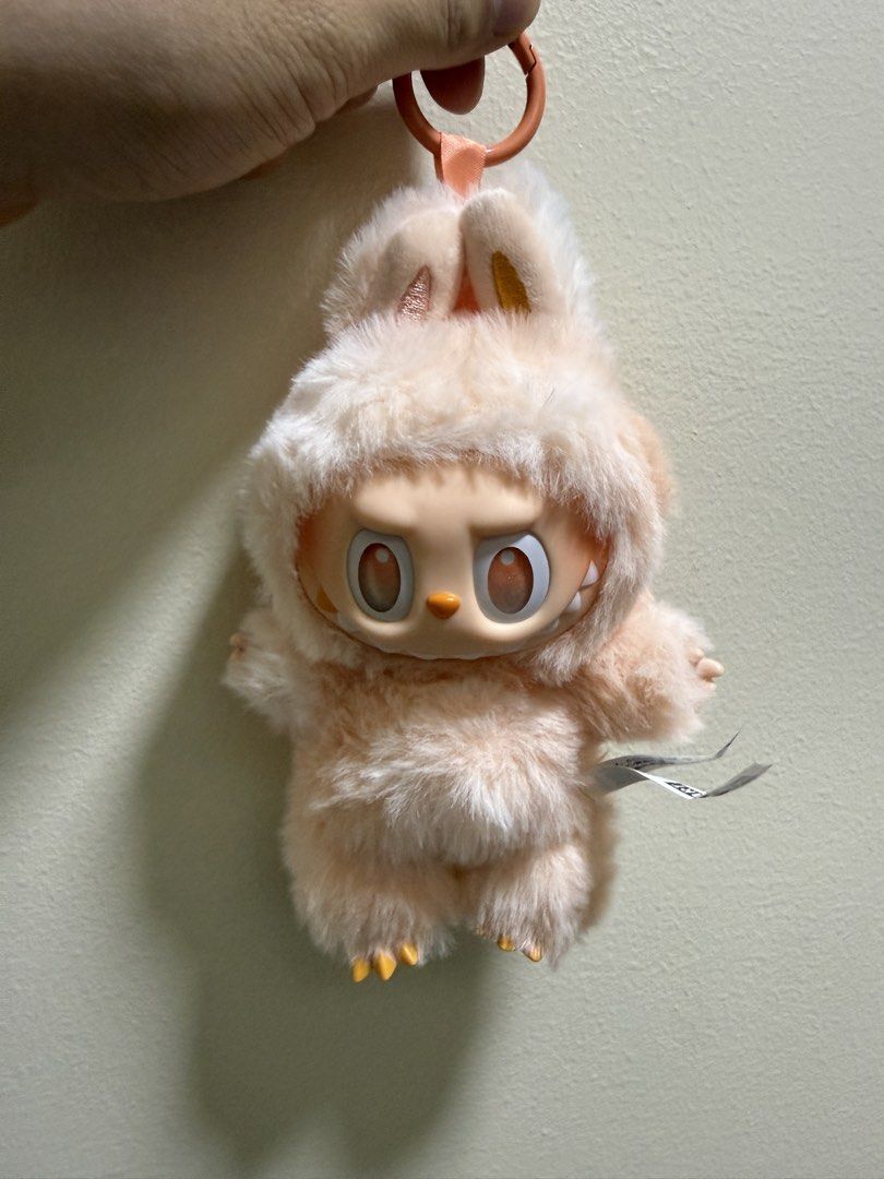 Labubu V3 Happiness (Orange) (Category: Designer & Blind Box Toys) located in Valenzuela. Submitted by _ty_track_ (Listing ID 1437574087, Image 3). Description: Labubu V3 Happiness Bought during my trip in China With dust pouch Original Labubu Rfs: Not a fan of the color.