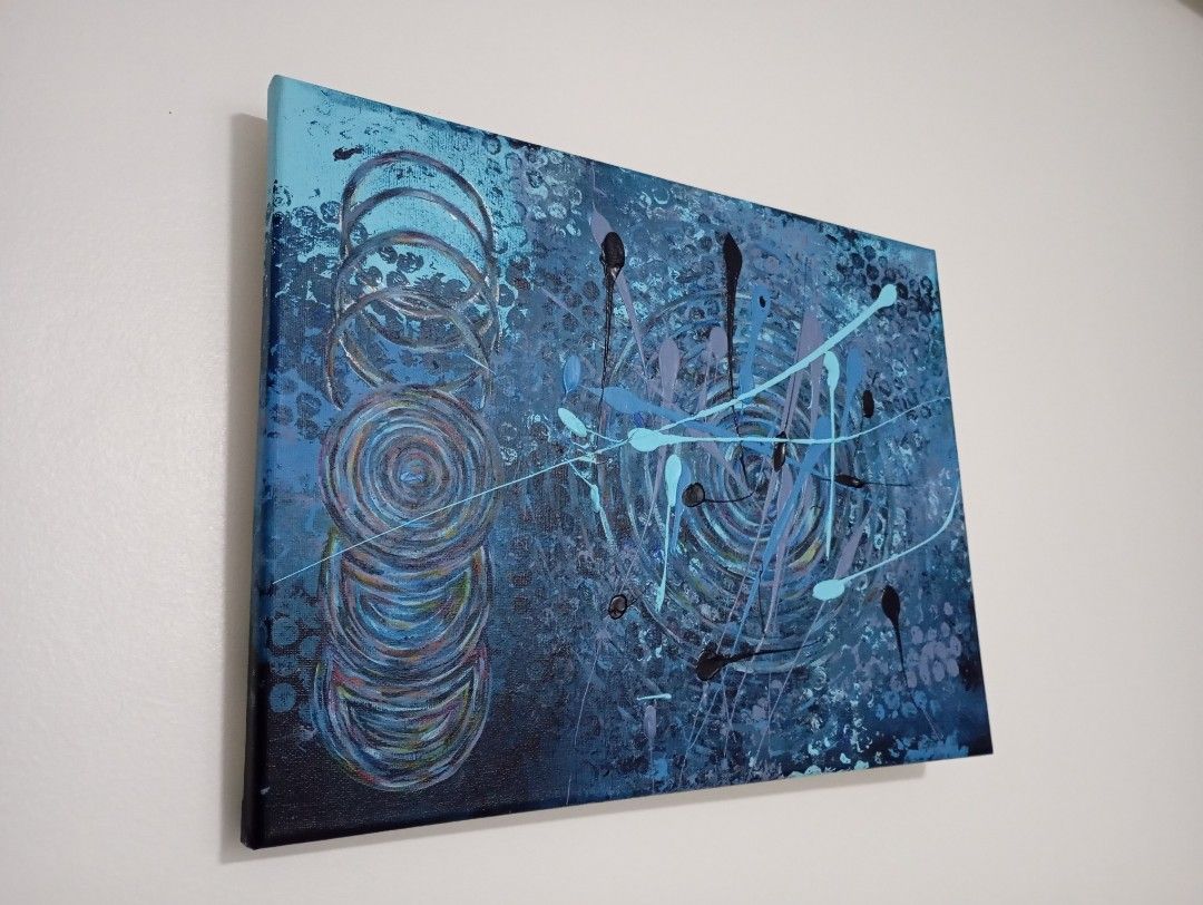 Lilly Uncalm - Mood Art by Fair (Category: Art & Prints) located in Makati City. Submitted by fr_lll (Listing ID 1437219059, Image 3). Description: Lilly Uncalm - Mood Art by Fair DESCRIPTION: 12 x 16 Acrylic Painting on Canvas Piece is unsigned & unvarnished No frame or box included Will be signed on the side later PRICE: Selling price: PHP 3,995.00 MOP: Bank transfer to either BPI / GCash SHIPPING: Same day delivery within MM via Grab Express o