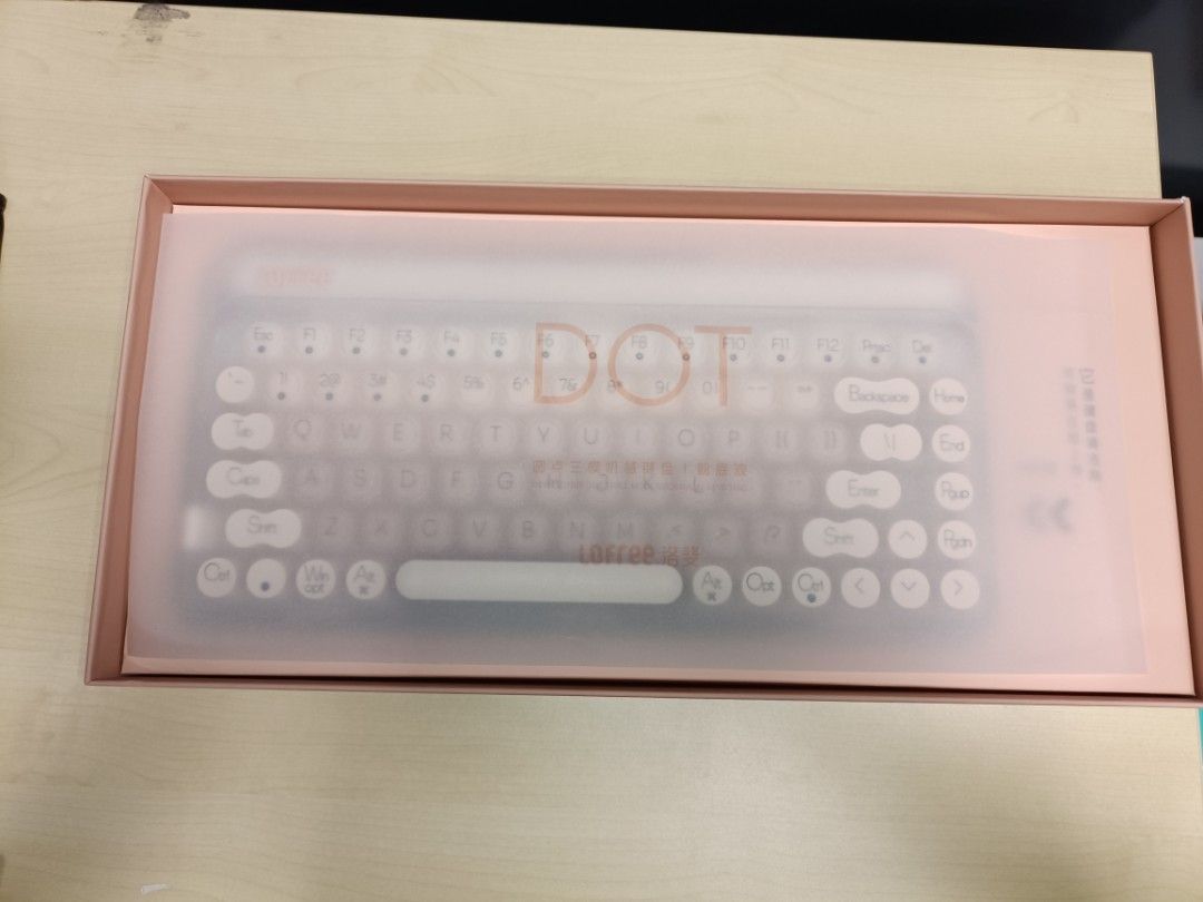 Lofree DOT Office Mechanical Keyboard - Pink452373888799221762