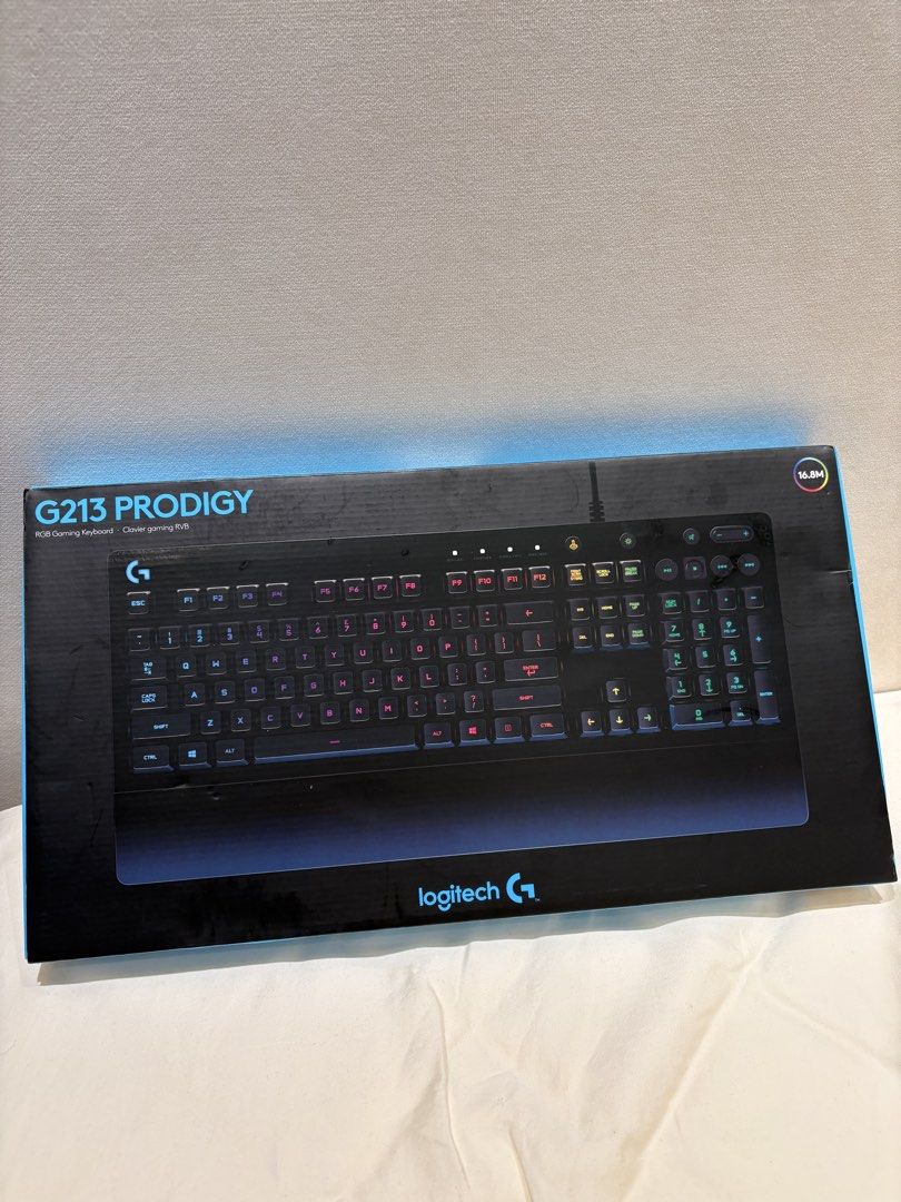 Logitech G213 Prodigy RGB Gaming Keyboard452149358699499520