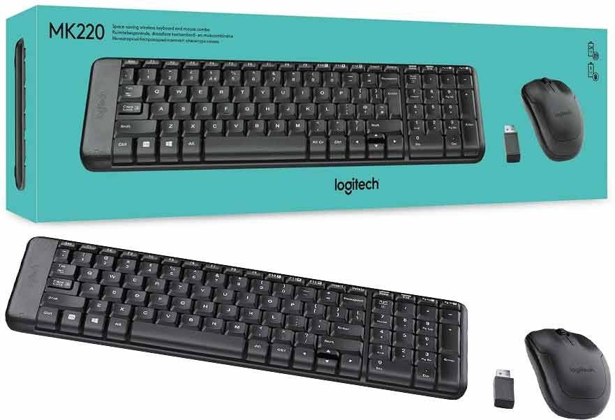 Logitech MK220 Wireless Keyboard and Mouse Combo452373889889740800