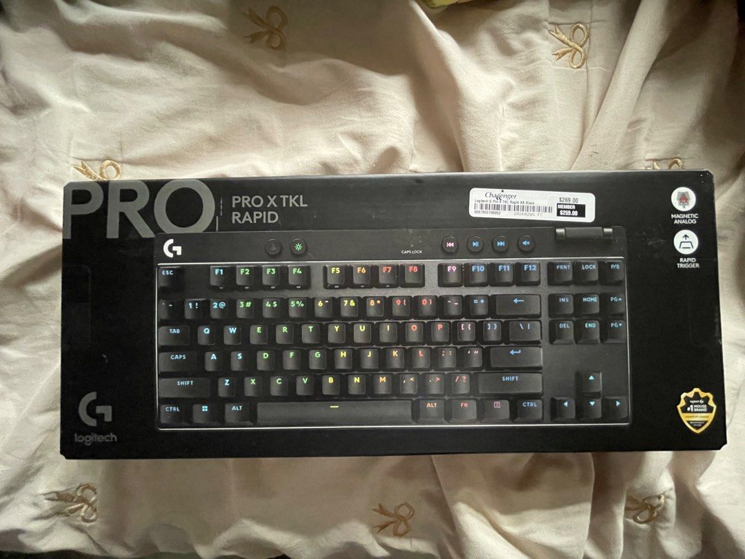 Logitech Pro X TKL Rapid Mechanical Keyboard452018308289679360