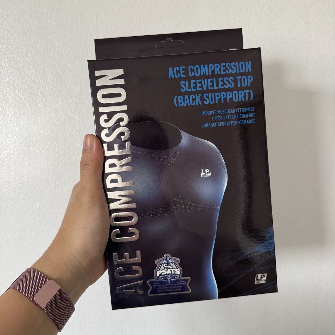 LP SUPPORT 232Z Ace Compression Sleeveless Top (Back Support) 20pcs Bundle (Category: Braces, Support & Protection) located in Manila. Submitted by miskym (Listing ID 1437477206, Image 1). Description: Wholesale Price: 1,737.00/ea for 20pcs 1,845.00/ea for 10pcs 1,954.00/ea for 5pcs Retail Price: 2,171.00 Please refer to size chart for measurements All sizes are available ONHAND & READY TO SHIP! — • Improve muscular efficiency • Offer extreme com