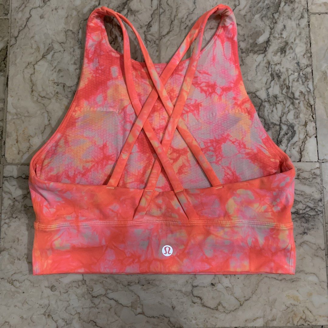 Lululemon Energy bra Long line high neck (Category: Activewear) located in Tarlac. Submitted by closetcleanupsale.ph (Listing ID 1437565090, Image 3). Description: Size 6 • Small EUC padded luxtreme lp posted REPRICED FROM 950.