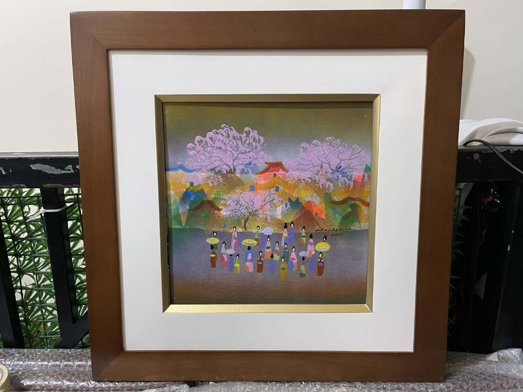 Manuel Baldemor painting (Category: Art & Prints) located in Manila. Submitted by megaworld_art (Listing ID 1437415200, Image 1). Description: Manuel Baldemor painting 12x12in with certificate of authenticity or COA Free delivery metro manila.