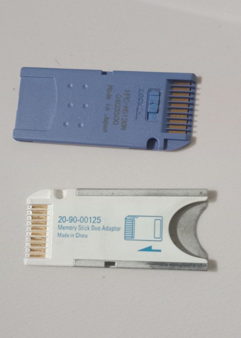 Memory Stick 128mb / Adapter for sale (Category: Memory & SD Cards) located in Bulacan. Submitted by Shoppe.Ups (Listing ID 1437577525, Image 3). Description: 550 each what you see is what you get meetups: guiguinto plaridel bulacan - J&T *(Payment First) - LBC COP/COD *(payment first for shipping fee only) -pickup / lalamove *mop: via gcash pm for interested.