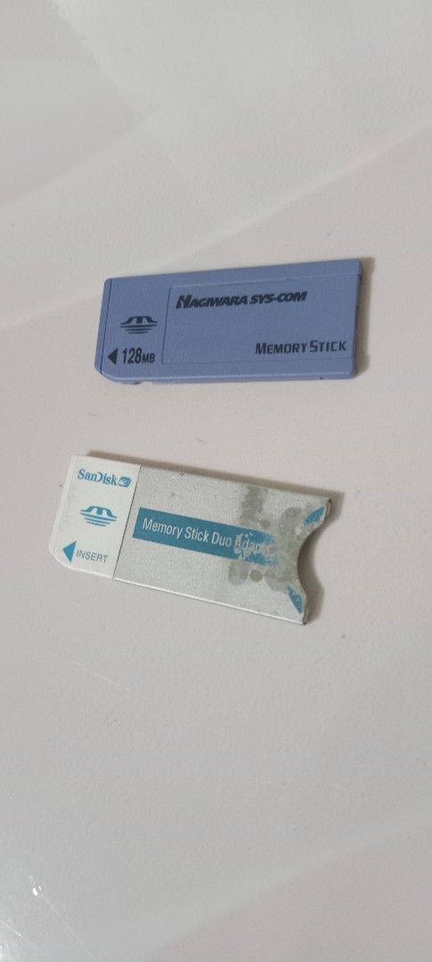 Memory Stick 128mb / Adapter for sale (Category: Memory & SD Cards) located in Bulacan. Submitted by Shoppe.Ups (Listing ID 1437577525, Image 1). Description: 550 each what you see is what you get meetups: guiguinto plaridel bulacan - J&T *(Payment First) - LBC COP/COD *(payment first for shipping fee only) -pickup / lalamove *mop: via gcash pm for interested.