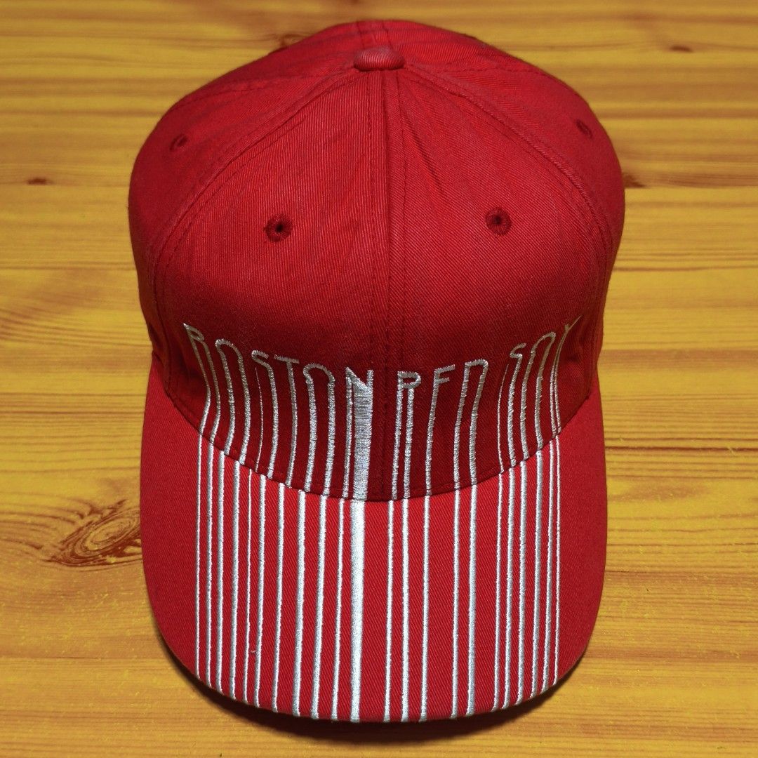 MLB Boston Red Sox Cap (Category: Caps & Hats) located in Manila. Submitted by caps08 (Listing ID 1437458125, Image 2). Description: - Official Boston Red Sox cap. - Embroidered Red Sox logo on the front. - "RED SOX" embroidered on the back. - Adjustable strap for a comfortable fit. - Durable material for everyday wear. - Features MLB logo on the back..