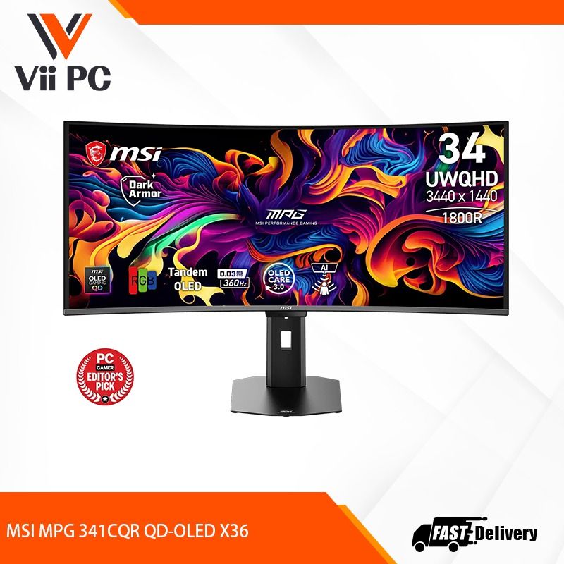 MSI MPG 341CQR QD-OLED X36452038709059276800