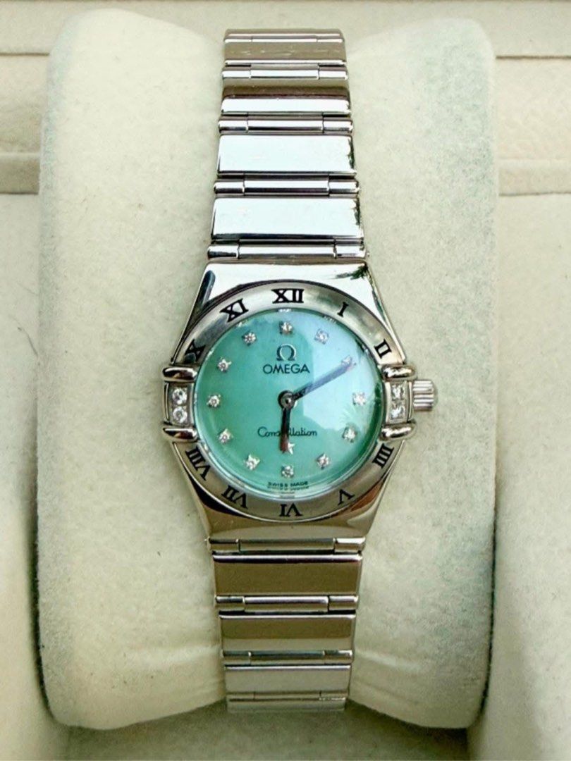 Omega Constellation (Category: Luxury Watches) located in Quezon City. Submitted by liezl.marie (Listing ID 1437464201, Image 2). Description: Authentic 0m€ga C0nst€llation ladies’ a stainless steel case and a T!ff@ny mother-of-pearl dial with diamond hour markers & on the bezel. - In pristine condition 68,800 Open for layaway. Disclaimer: We are not affiliated, associated, authorized, endorsed by or in any way officially connected with any other