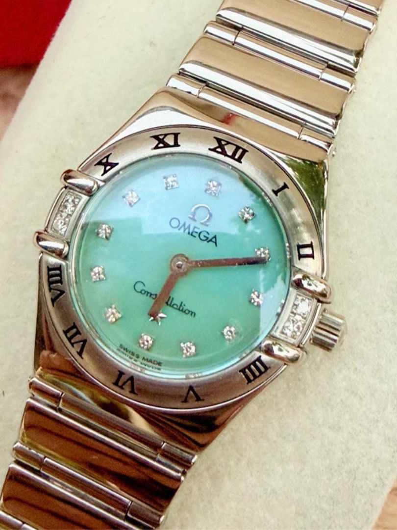 Omega Constellation (Category: Luxury Watches) located in Quezon City. Submitted by liezl.marie (Listing ID 1437464201, Image 3). Description: Authentic 0m€ga C0nst€llation ladies’ a stainless steel case and a T!ff@ny mother-of-pearl dial with diamond hour markers & on the bezel. - In pristine condition 68,800 Open for layaway. Disclaimer: We are not affiliated, associated, authorized, endorsed by or in any way officially connected with any other