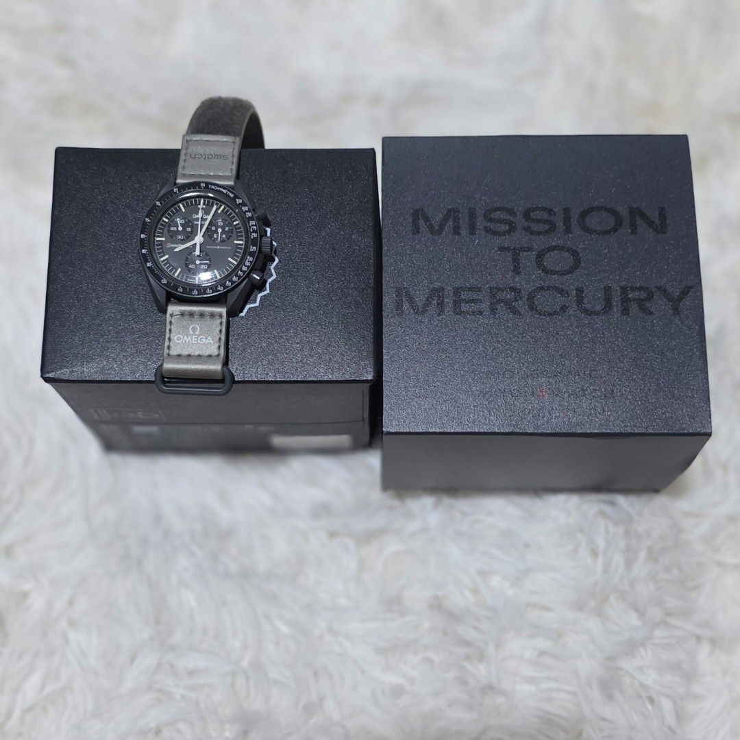Omega X Swatch MoonSwatch (Category: Luxury Watches) located in Manila. Submitted by lloydie.p (Listing ID 1437503980, Image 3). Description: Omega X Swatch MoonSwatch Mission to Mercury.