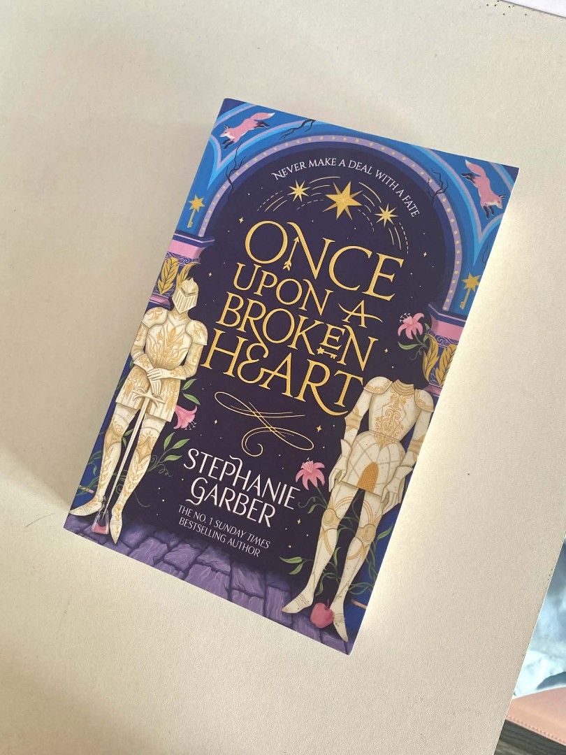 Once Upon a Broken Heart (Category: Storybooks) located in Bais. Submitted by crays (Listing ID 1437557619, Image 2). Description: ᯓ★ Once Upon a Broken Heart ⤷ P800 - sf to follow - mod: jnt - loc: dumaguete, visayas - no full payment, no shipment - brand new rfs: change of mind. (bought for 1.1k) p.s not the original owner, someone reached out to me and pinapasell lang nila. wts lfb for sale paperback and international books fs stephanie garber