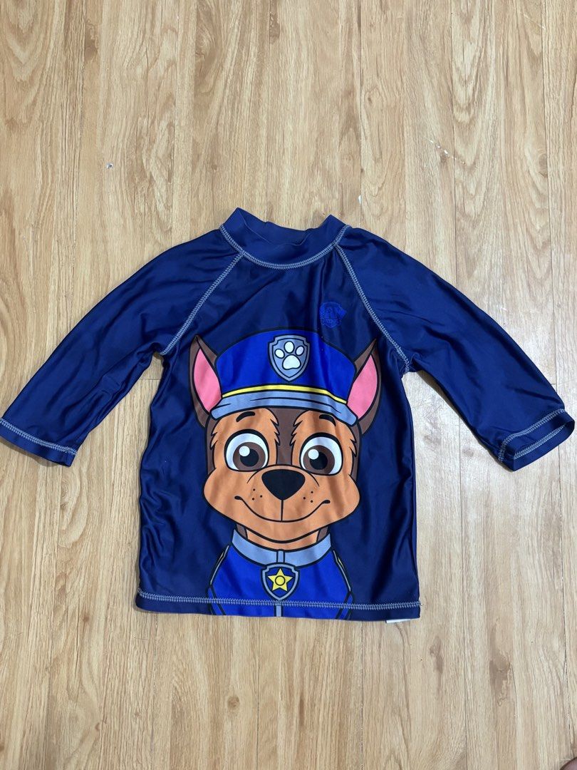 Paw patrol rashguard (Category: Babies & Kids Fashion) located in Valenzuela. Submitted by cmdgbaby (Listing ID 1437508396, Image 1). Description: Paw patrol rashguard 2-3y.