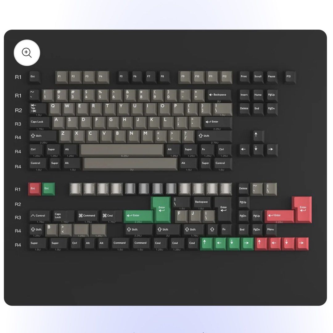 Pbt Fans Dolch Keycaps452282620136673281