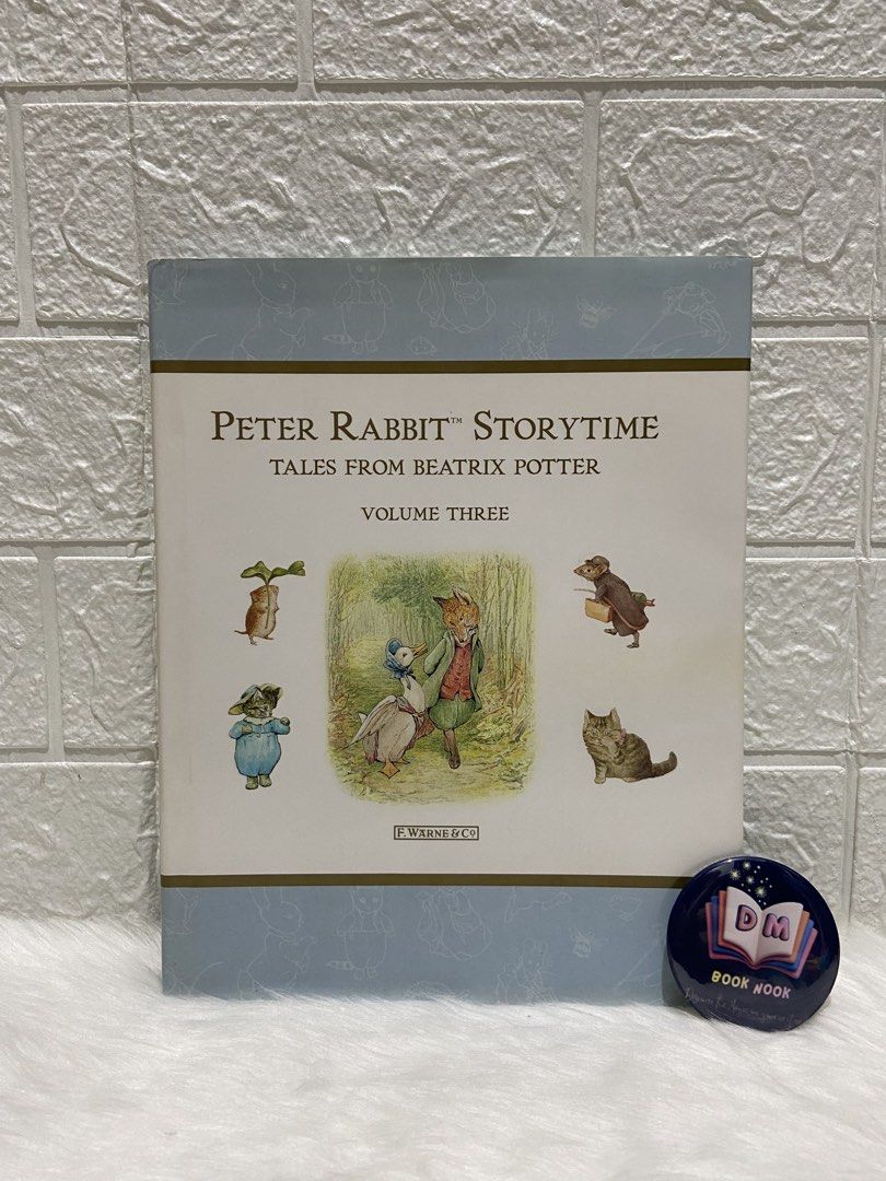 Peter Rabbit Storytime Tales from Beatrix Potter (Category: Children's Books) located in Caloocan City. Submitted by dmbooknook (Listing ID 1437420702, Image 1). Description: - Very good condition, tear sa spine - Large hardcover with dust jacket - Beautiful Illustration 📌 𝘈𝘭𝘭 𝘪𝘵𝘦𝘮𝘴 𝘢𝘳𝘦 𝘤𝘳𝘰𝘴𝘴𝘱𝘰𝘴𝘵𝘦𝘥. 𝘍𝘪𝘳𝘴𝘵 𝘵𝘰 𝘱𝘢𝘺/𝘤𝘰𝘯𝘧𝘪𝘳𝘮 𝘨𝘦𝘵𝘴 𝘵𝘩𝘦 𝘣𝘰𝘰𝘬. 📌 𝘉𝘰𝘰𝘬𝘴 𝘢𝘳𝘦 𝘱𝘳𝘦-𝘭𝘰𝘷𝘦𝘥 𝘢𝘯𝘥 𝘮𝘢𝘺 𝘩𝘢𝘷𝘦 