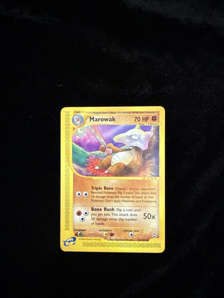 Pokemon Card - Marowak 54/147 (Category: Raw Singles) located in Quezon City. Submitted by ceal.c (Listing ID 1437478129, Image 1). Description: .