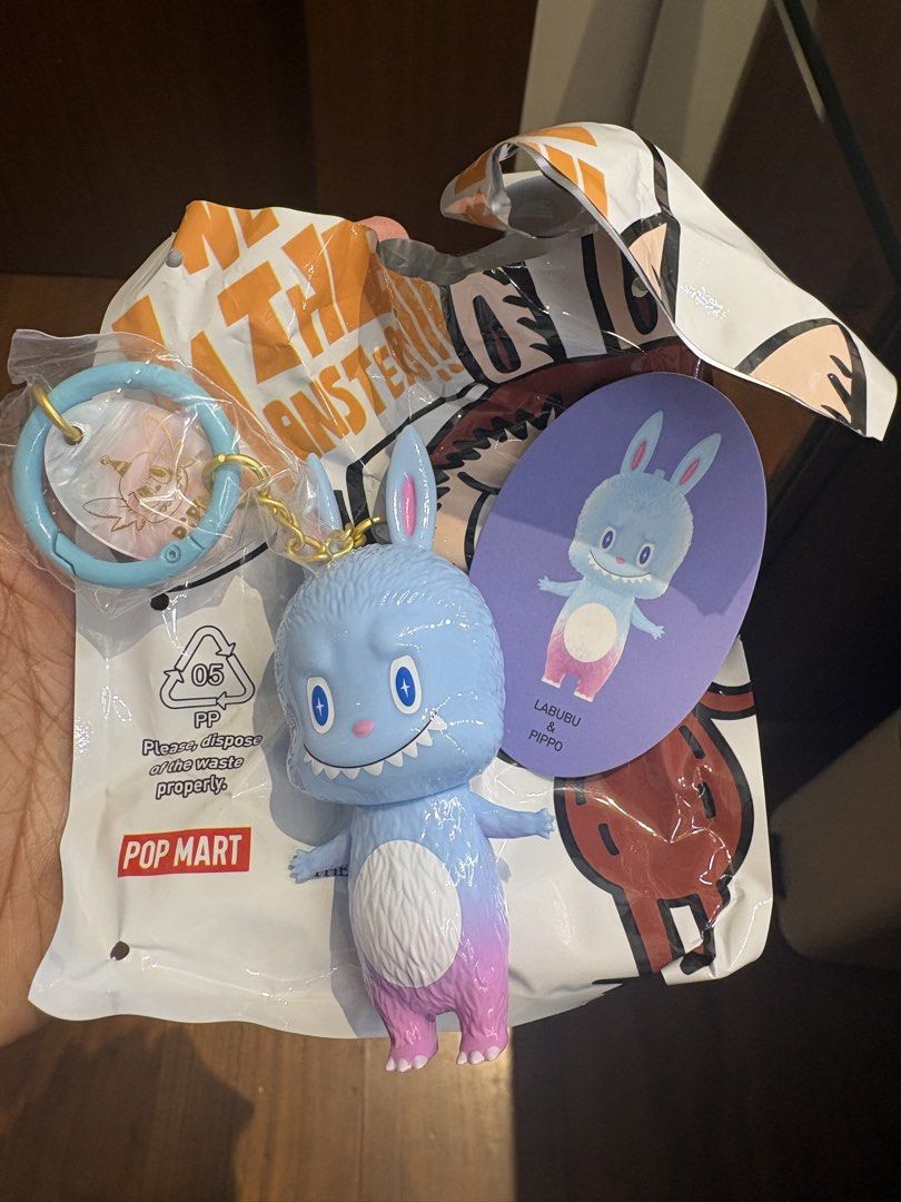 Popmart Monsters by Monsters keychain charm (Category: Character Goods) located in Taguig. Submitted by larrylegend (Listing ID 1437479976, Image 3). Description: Popmart Monsters by Monsters keychain charm. Brand new but not sealed.