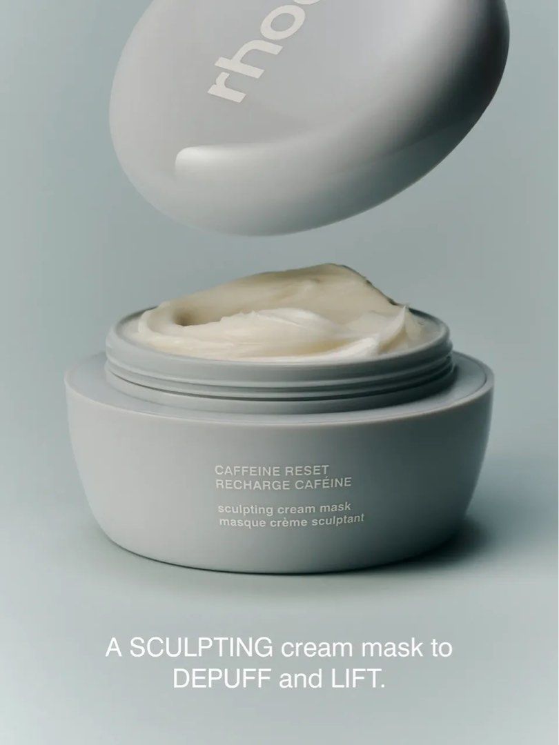 (PRE-ORDER) Rhode Caffeine Reset Sculpting Cream Mask 50mL (Category: Face Care) located in Binan City. Submitted by jujutingz (Listing ID 1437482296, Image 3). Description: .