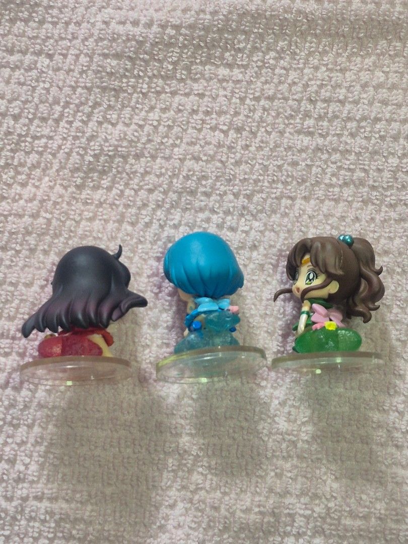 Pretty Guardian Sailor Moon Inner Senshi (Category: Toys & Games) located in Alburquerque. Submitted by magicalbeauty0101 (Listing ID 1437417921, Image 2). Description: Condition: Loose, per piece 400 each What you see is what you get. Expect minimal flaws or scratches Please send a message for price inquiries or offers. Shipments will be booked after payment; your order will be sent out the following day. NO COD (Cash on Delivery) - Payment must