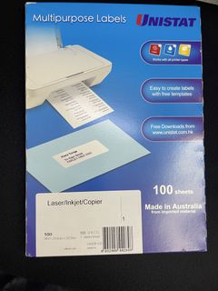 Printing Label Sticker Packaging Opened but Unused458658317212078080