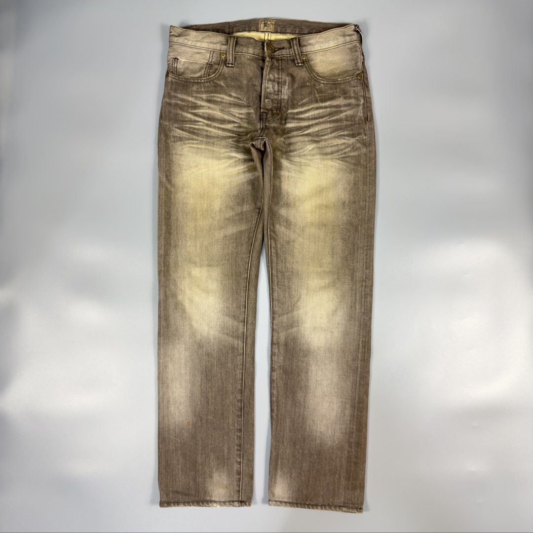 PRPS - Clawmark Washed - Denim Jeans (Category: Jeans) located in Dasmarinas. Submitted by F_A_Q (Listing ID 1437534248, Image 1). Description: Size : - 16.5 In. Width - 40 In. Length - 9.5 In. Crotch - 29.5 In. Inseam - 7 In. Hem 9/10 Overall usage No issue .