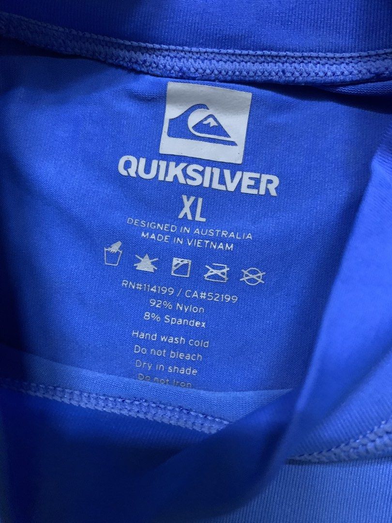QUICK SILVER (Category: Activewear) located in Manila. Submitted by hesoyam_later (Listing ID 1437444773, Image 2). Description: DIMES 19x28 stretchable to 21 Excellent issue needwash color rate 9.5 loc. Malabon city 450 + shipping fee .