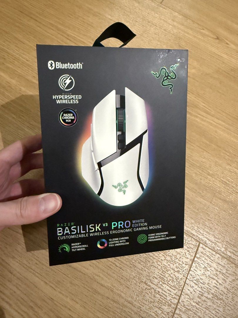 Razer Basilisk V3 Pro White Edition452264367017830400
