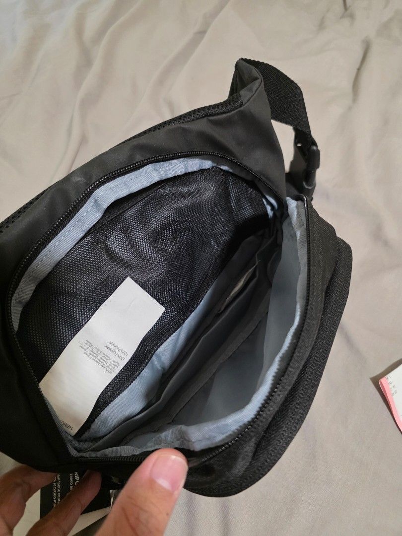 Rip Curl Waist Bag (Category: Belt bags, Clutches and Pouches) located in Makati City. Submitted by chris_angle (Listing ID 1437408006, Image 3). Description: Brand new Rip Curl waist bag - Main compartment for storage - Multiple internal pockets for organization - Adjustable strap for a comfortable fit - Secure buckle closure - Stylish black color - Features the iconic Rip Curl logo - Breathable mesh back panel - Comes with original tags attache