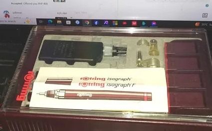 Rotring Drawing Board (Category: Stationery & School Supplies) located in Los Banos. Submitted by princessbotique (Listing ID 1434068478, Image 3). Description: Rotring Drawing Board Office and School Supplies for Sale Preloved As is WYSIWYG See pix for details FIX and firm best price No LP pls First come First Serve Please add shipping fee From Los Banos Laguna Meetups per arrangement MOP GCash first to pay basis No reservations No COD No checko