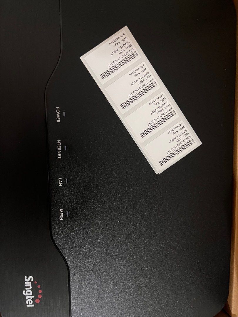SingTel wifi mesh router452167476047390722