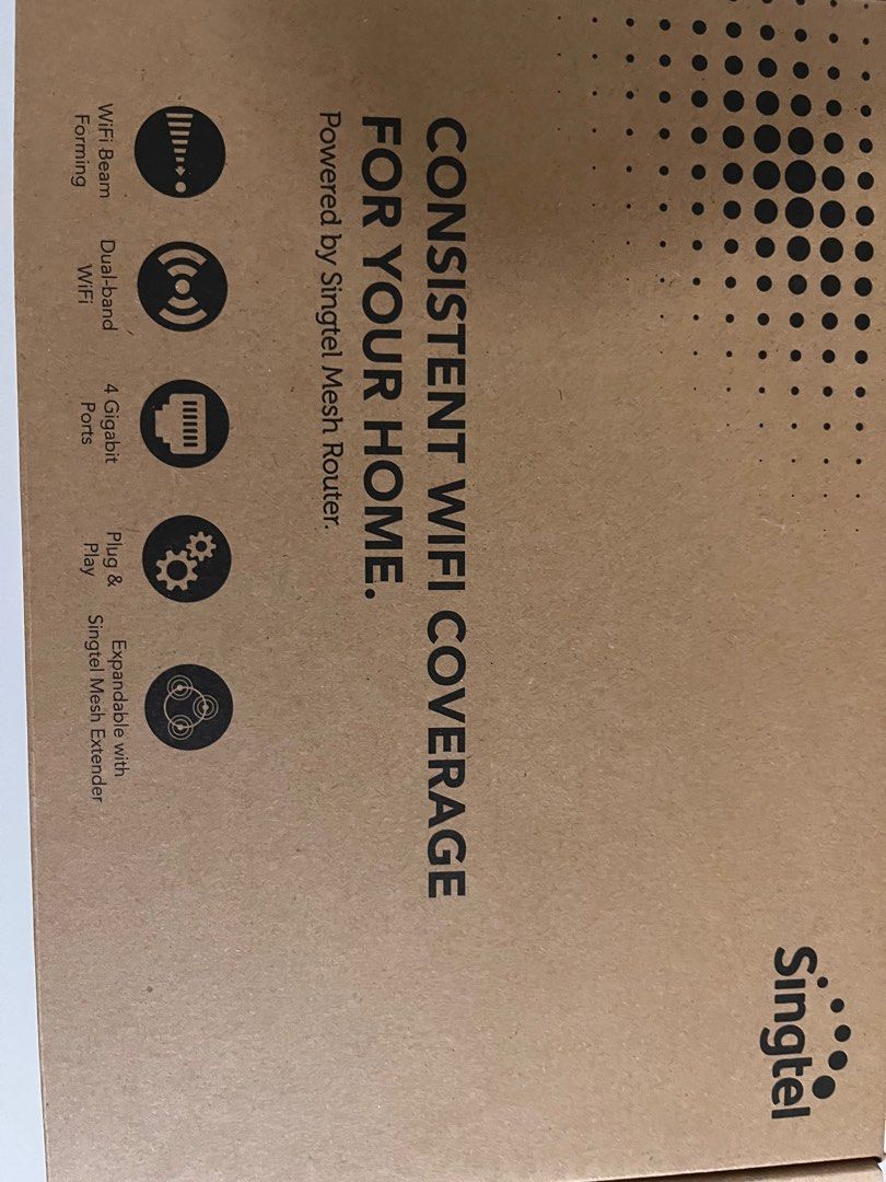SingTel wifi mesh router452167476047390720