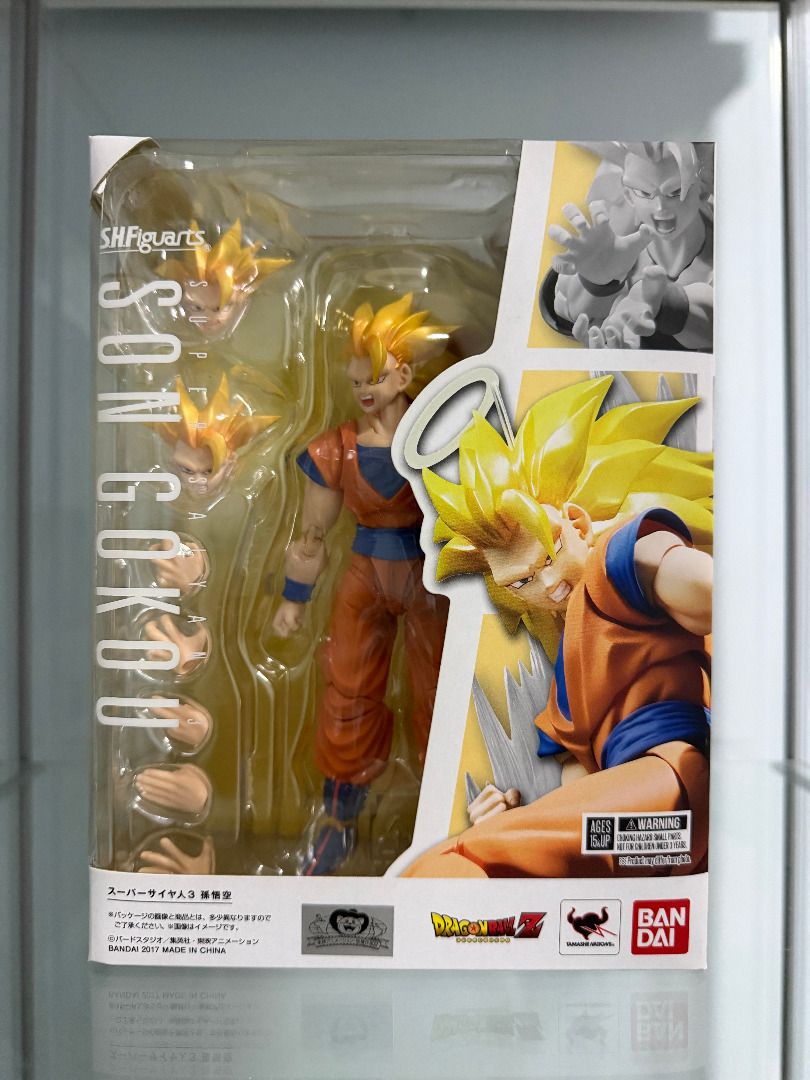 Son Goku Super Saiyan 3 Dragon Ball s.h.figuarts by Bandai Dragonball ...