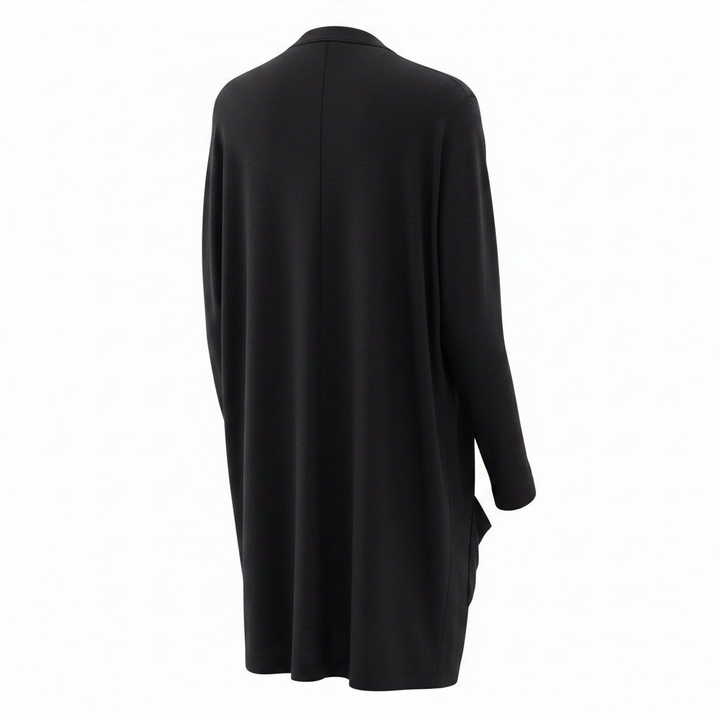 Splendid Long Cardigan with Pockets in Navy Blue (Category: Coats, Jackets and Outerwear) located in Pasay City. Submitted by louiecruz.28 (Listing ID 1437405367, Image 3). Description: - Relaxed fit long cardigan - Features two front pockets - Long sleeves - Open front design - Available colors: Black and Navy Blue - Perfect for layering - Versatile wardrobe essential.