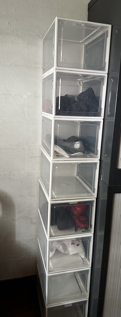 Stackable Shoe Storage Boxes - $8 per box452082007509585920