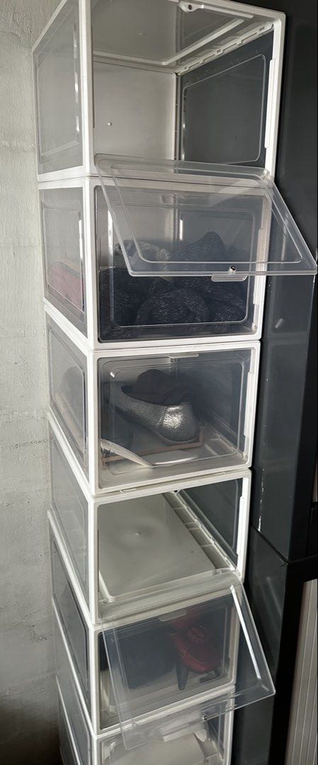 Stackable Shoe Storage Boxes - $8 per box452082007509585921
