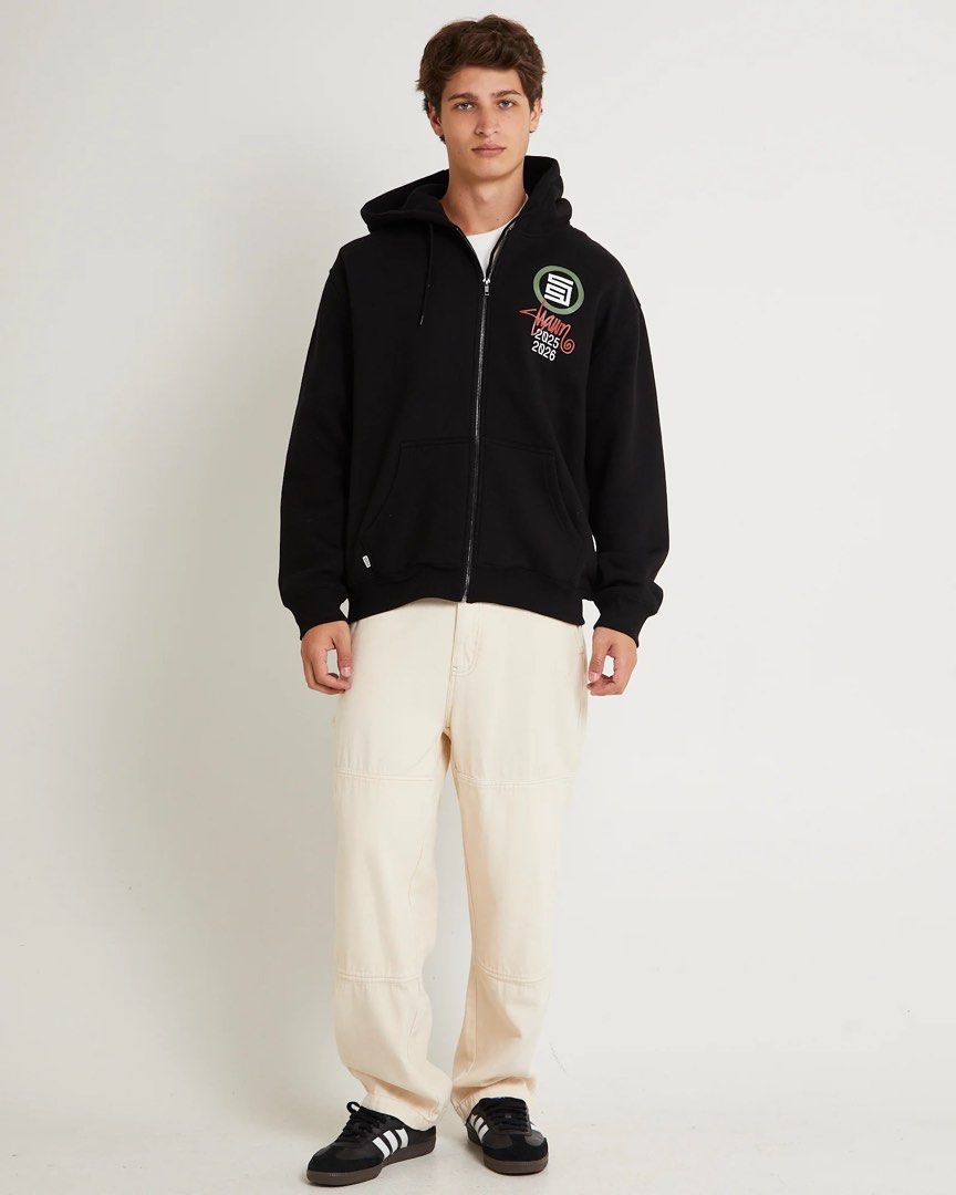 Stüssy Double Worldwide Organization 25/26 Zip Hoodie (Category: Coats, Jackets and Outerwear) located in Quezon City. Submitted by b_jpego (Listing ID 1437545115, Image 3). Description: Stüssy S/Double 25/26 Zip Hoodie Size: Large — 26”x 27” ETA: June 3rd week 🇳🇿 50% DP Brandnew 100% Legit Authentic Php 4,995 only (way below SRP $150) 📍 QC.