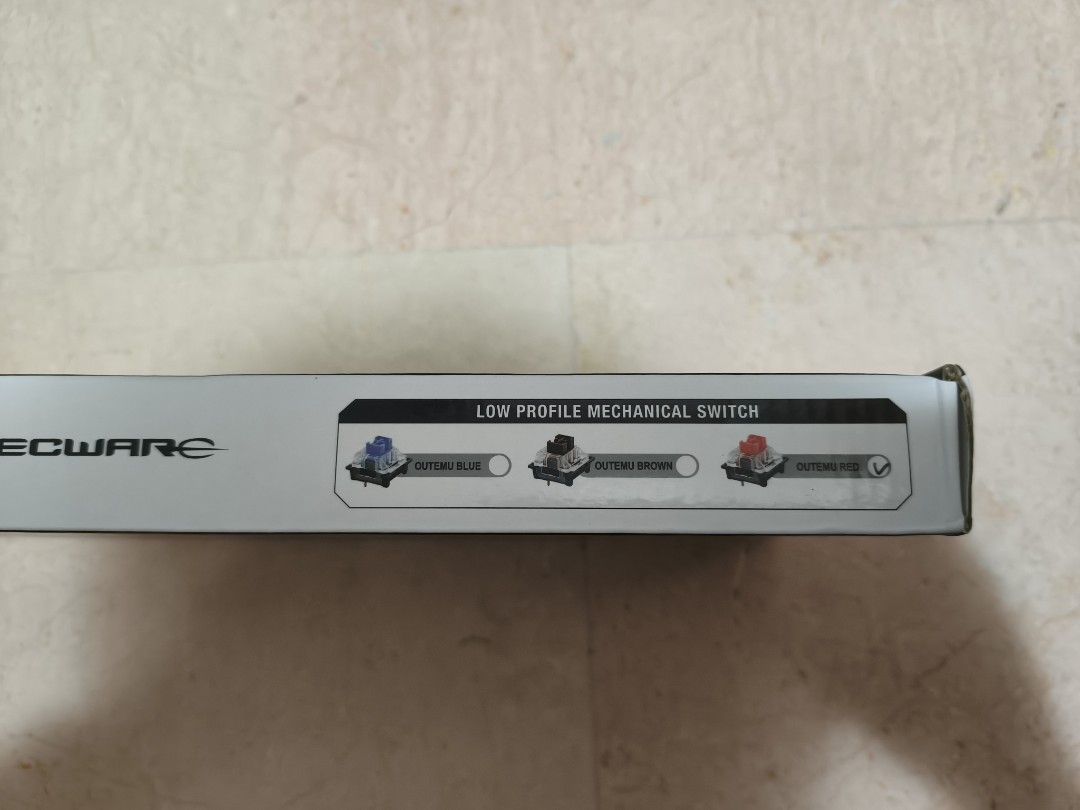Tecware Phantom L Low Profile Mechanical Keyboard452019226233415681