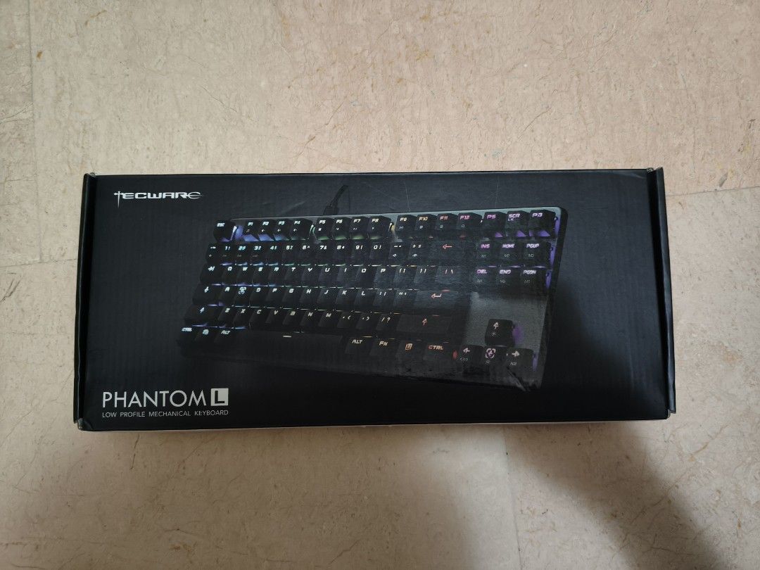 Tecware Phantom L Low Profile Mechanical Keyboard452019226233415680